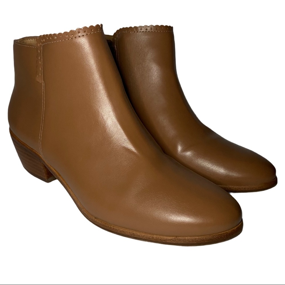 Jack Rogers Stacked Heel Ankle Booties